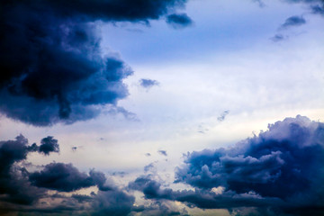 Obraz premium Evening Sky Background