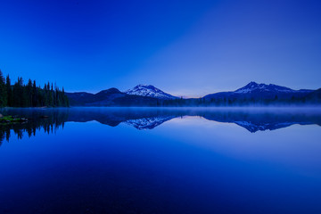 Morning Reflections on Sparks Lake Oregon