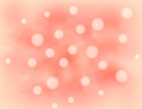 Papules on the skin. Acne. Pimples on the skin background. Acne on the skin texture. Infographics. Vector illustration.