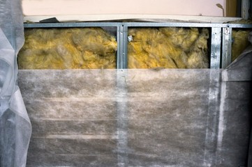 Mineral wool wall insulation