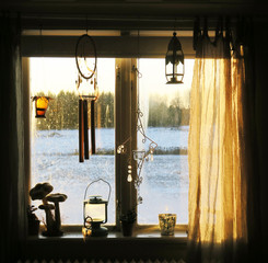 window winter