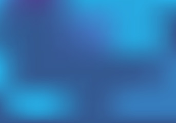 Abstract blurry gradient mesh background. Blue smooth banner template