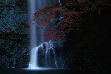 Minoo fall (Waterfall in Osaka Kansai)