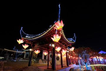 Lantern and Chinese Classical Architecture