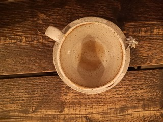 cup with spoon 