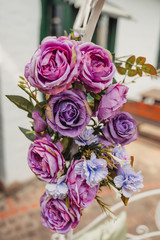 Beautiful wedding ceremony decoration