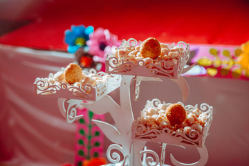 Sweet food at a party