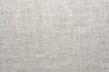 Naklejka na ściany i meble Texture of natural linen fabric