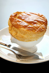 Onion Soup in Puff Pastry