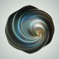 3D Render of Abstract Form