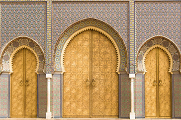 General view of the city of Fes, Morocco, North Africa