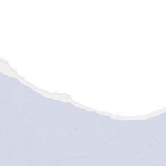 Obraz premium A hole in the cardboard. Background of ripped recycled paper.