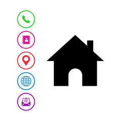 web icon set vector design symbol