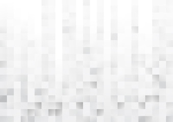 Vector : Abstract gray square on white background