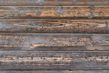 Old grey brown wooden planks texture background