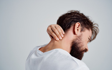 Fototapeta premium young man with headache