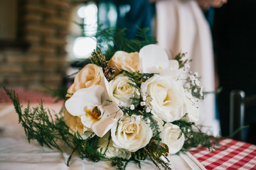 Beautiful wedding ceremony decoration