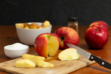 Prepping Apples for deserts