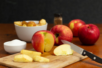 Prepping Apples for deserts