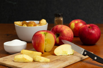Prepping Apples for deserts