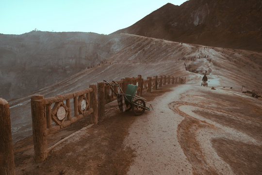 Kawa Ijen volcano
