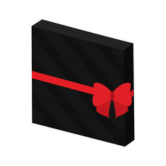 Christmas gift box icon