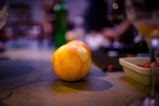 Orangenzesten