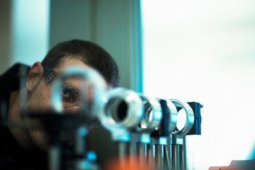 engineer in a workshop milling a tool