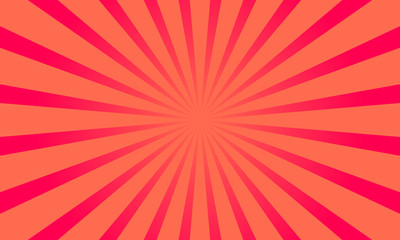 Abstract sunburst or sunbeams blank background