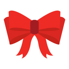 Red ribbon for christmas