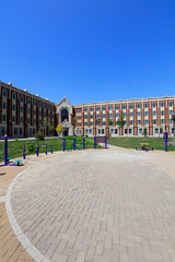 Campus Scenery of Tangshan Polytechnic College, Tangshan City, Hebei Province, China