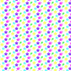 Sternenhimmel bunt als Muster