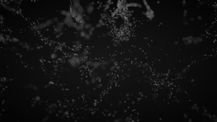 stars on black background