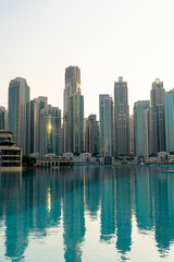 Fototapeta premium skyline of dubai