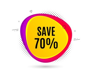 Save seventy percent off