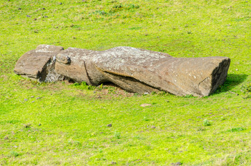 Chile - Rapa Nui or Easter Island - Rano Raraku