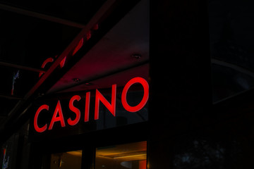 Casino sign