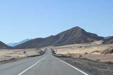 Dahab Nuweiba road