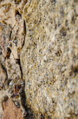 very old building. stone wall background closeup