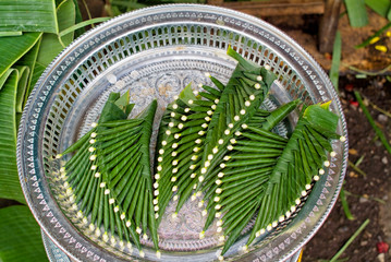 Pak Khlong Talat flower market in Bangkok Thailand