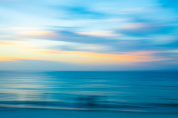 Abstract background horizontal seaside blur