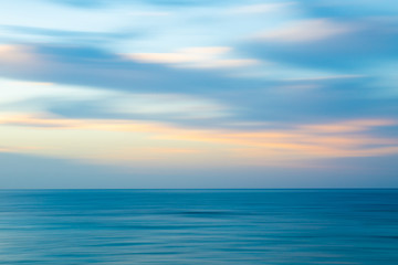 Naklejka na ściany i meble Abstract background horizontal seaside blur