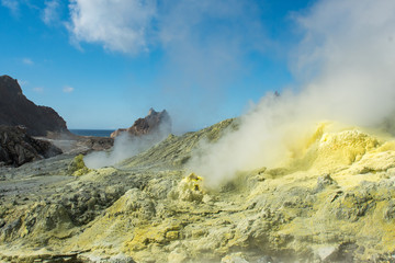 White Island volcano