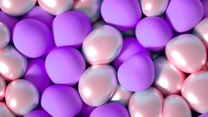 Beautiful background with geometric shape. 3d illustration, 3d rendering.