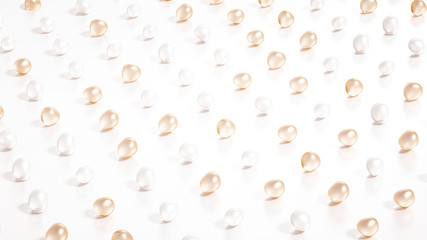 Beautiful background with geometric shape. 3d illustration, 3d rendering.