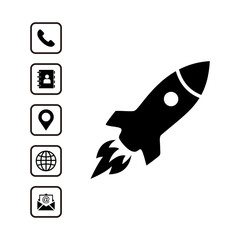 web icon set vector design symbol