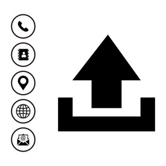web icon set vector design symbol