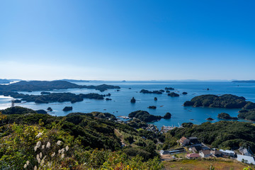 [長崎県]九十九島の風景（石岳展望台）