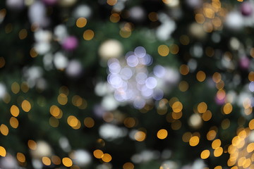 christmas lights background, abstract bokeh background