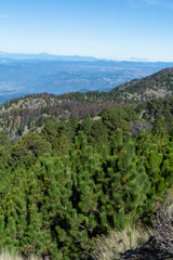 Fototapeta na wymiar parque nacional nevado de colima
